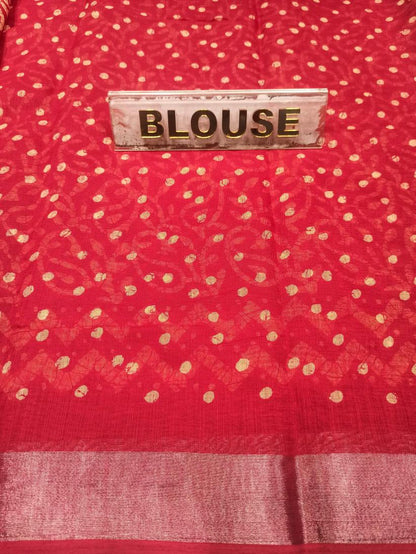 Pure Cotton Silk Saree.