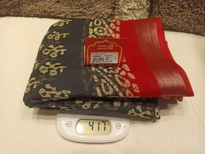 Pure Cotton Silk Saree.