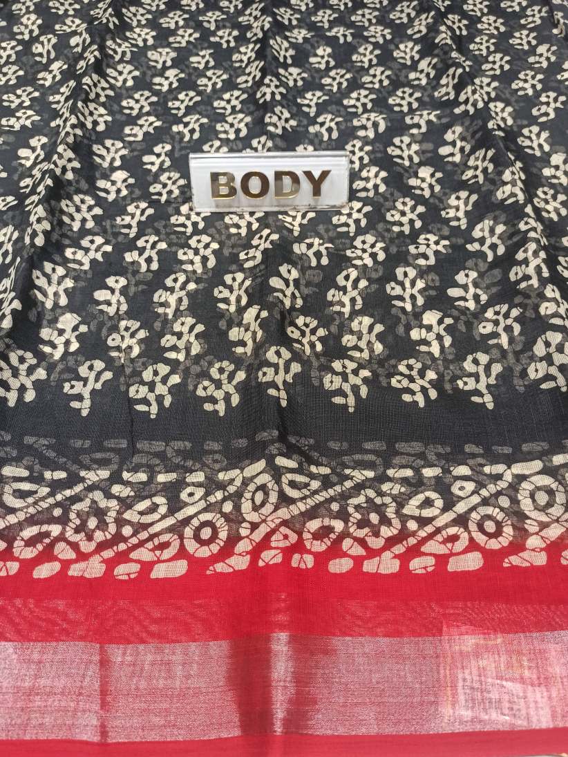 Pure Cotton Silk Saree.