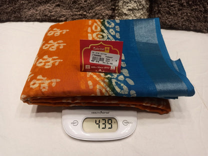 Pure Cotton Silk Saree.