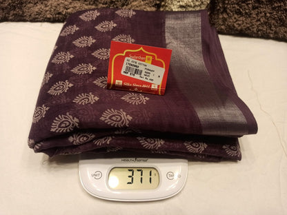 Pure Cotton Silk Saree.