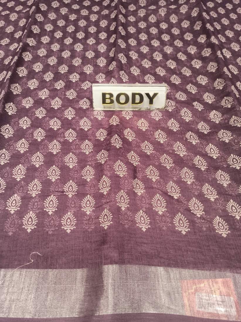 Pure Cotton Silk Saree.