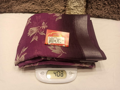 Pure Cotton Silk Saree.