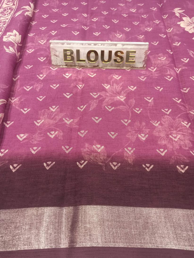 Pure Cotton Silk Saree.