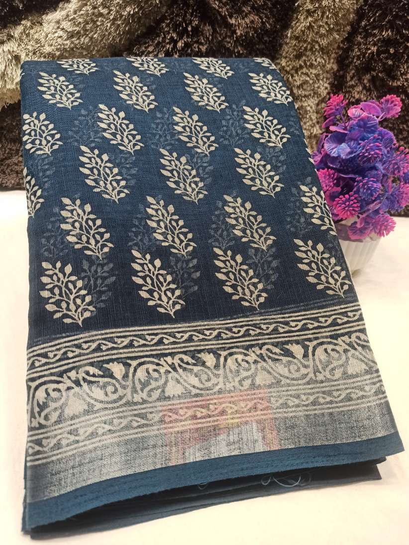 Pure Cotton Silk Saree.