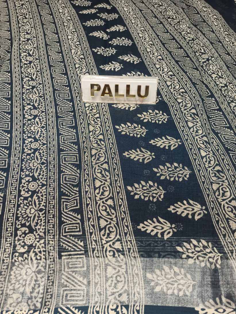 Pure Cotton Silk Saree.