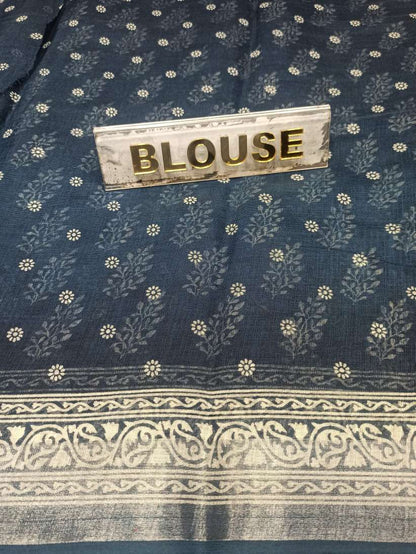 Pure Cotton Silk Saree.