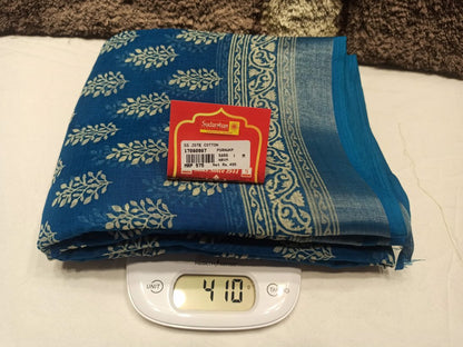 Pure Cotton Silk Saree.