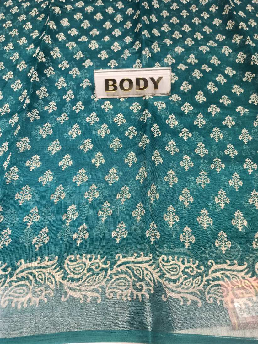 Pure Cotton Silk Saree.