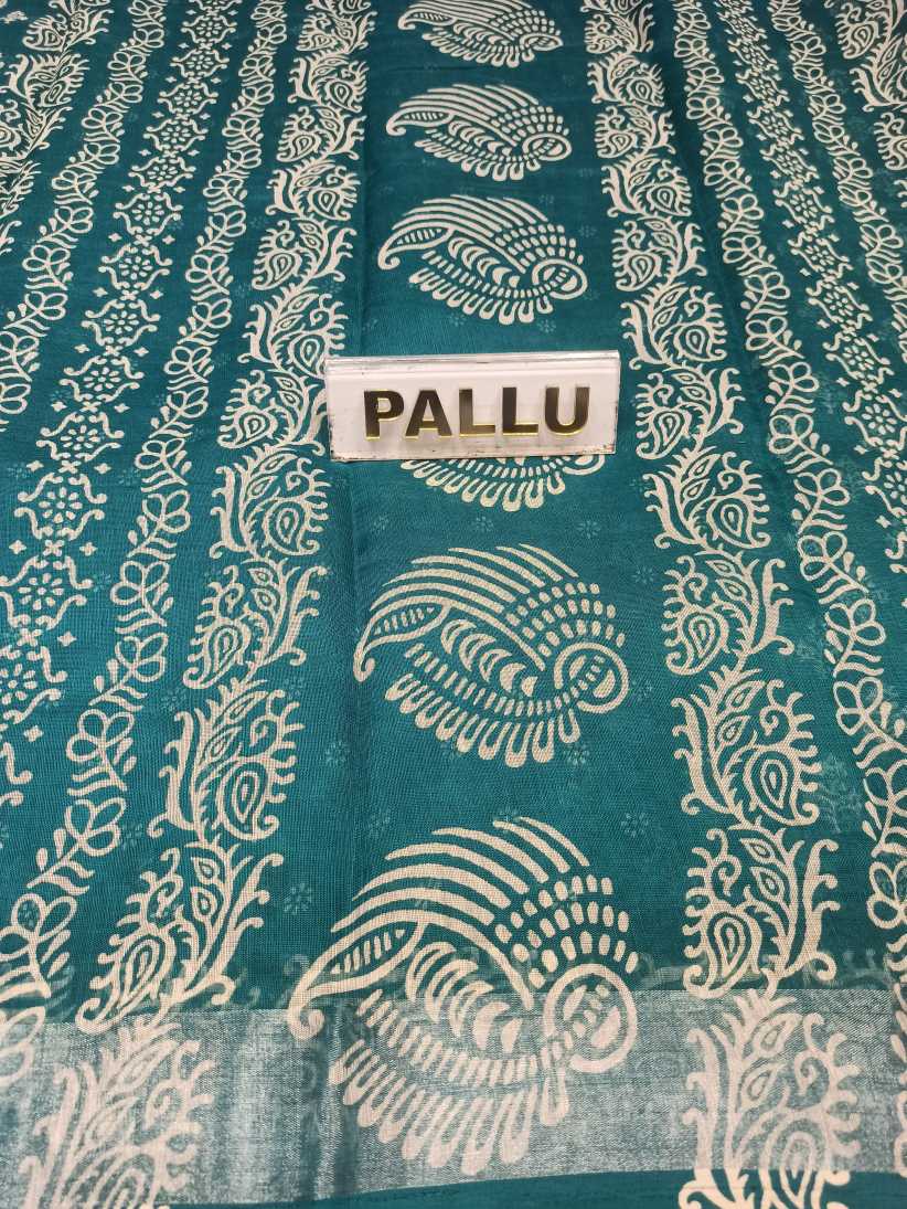 Pure Cotton Silk Saree.