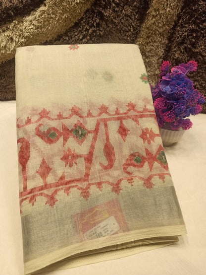 Pure Cotton Silk Saree.