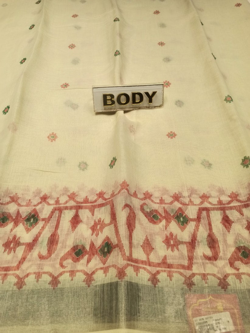 Pure Cotton Silk Saree.