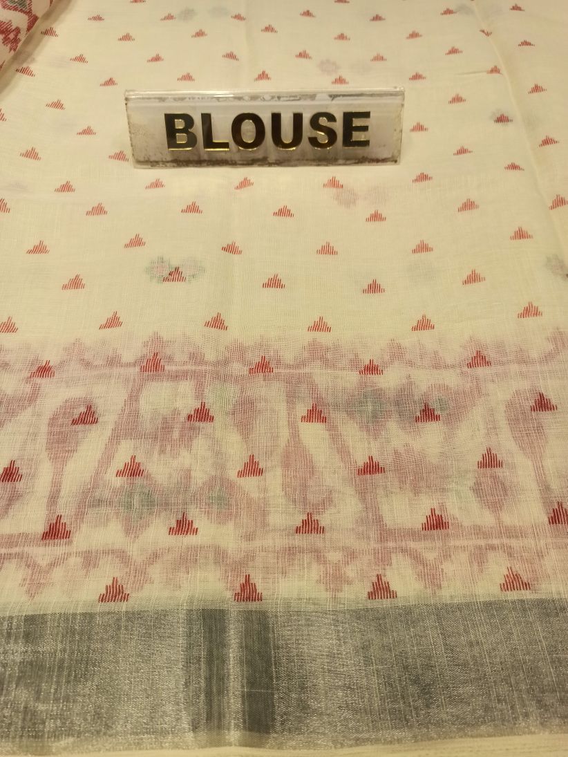 Pure Cotton Silk Saree.