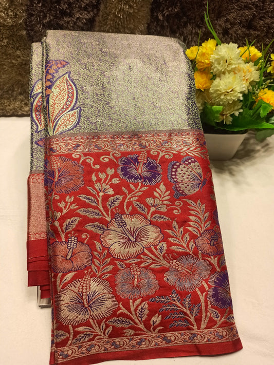 Kanchi Mix Silk Saree