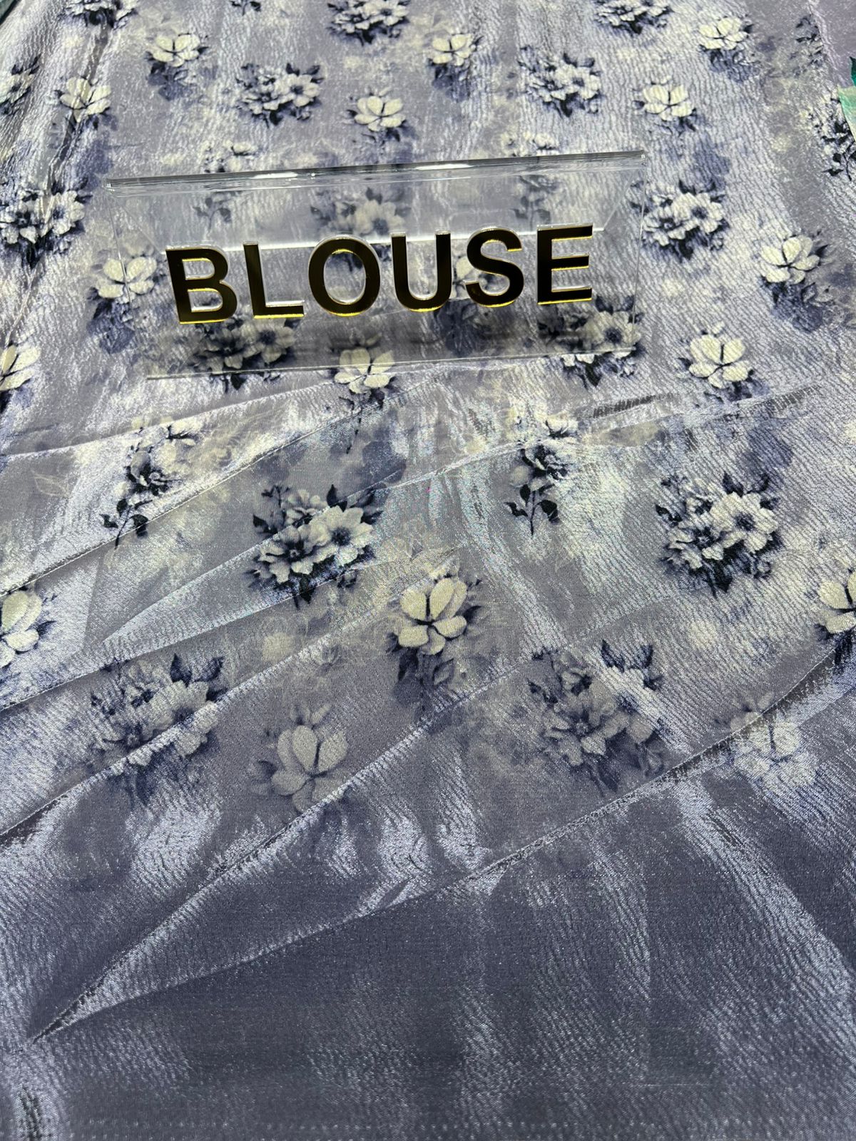 Pure Linen Silk Saree.