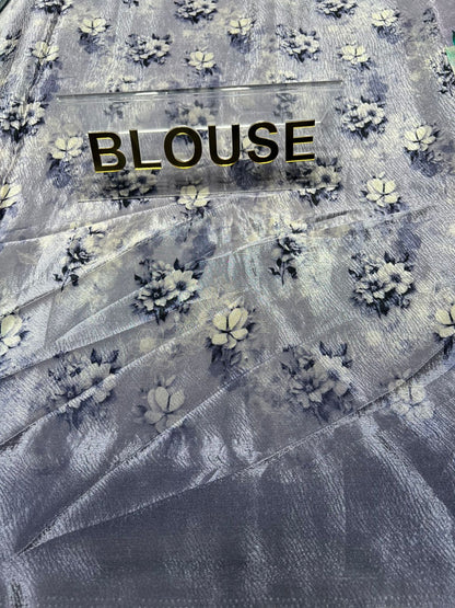 Pure Linen Silk Saree.