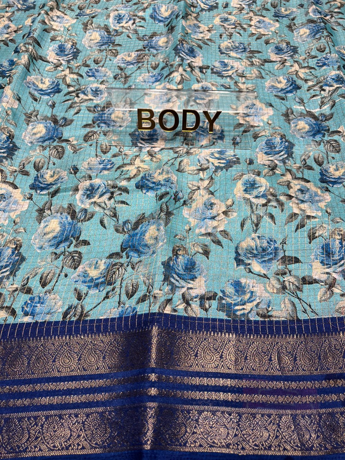 Pure Linen Silk Saree.