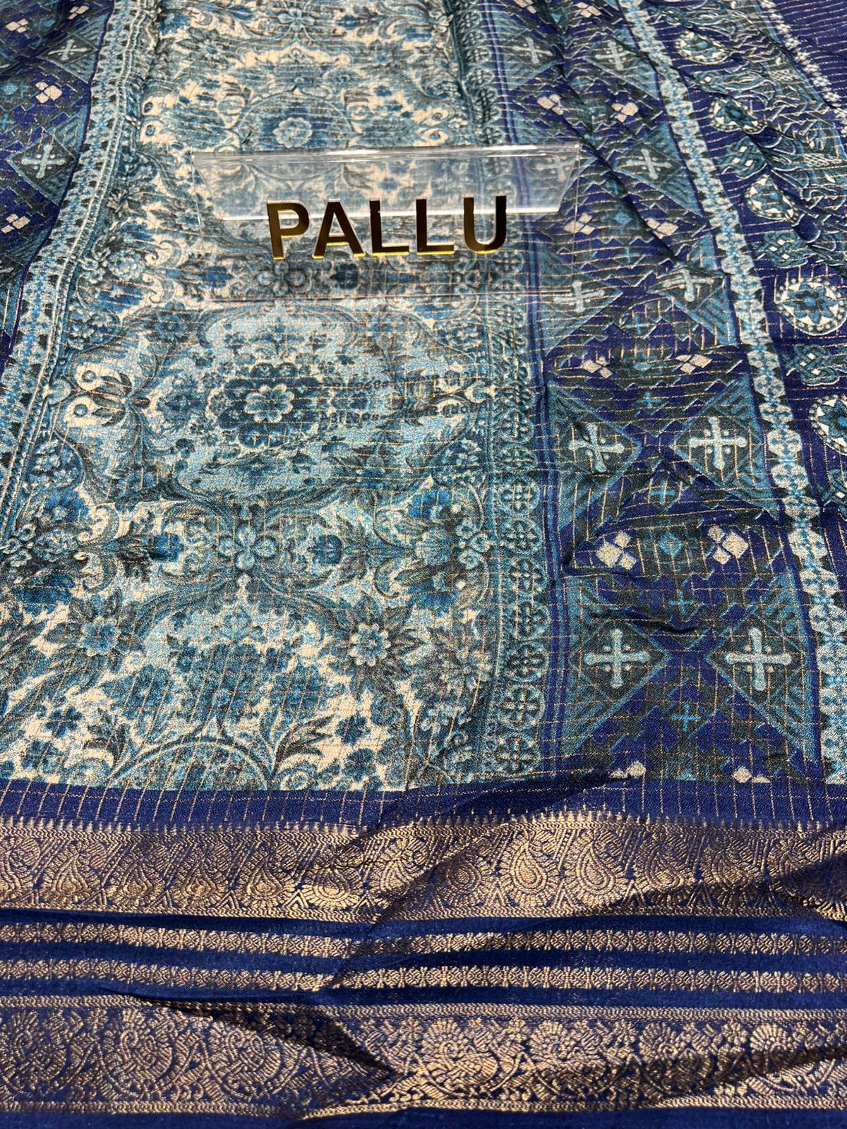 Pure Linen Silk Saree.