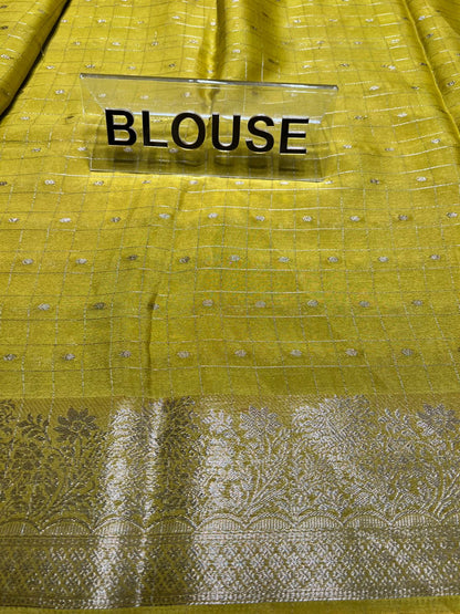 Pure Linen Silk Saree.