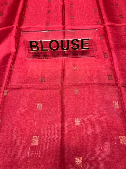 Pure Linen Silk Saree.