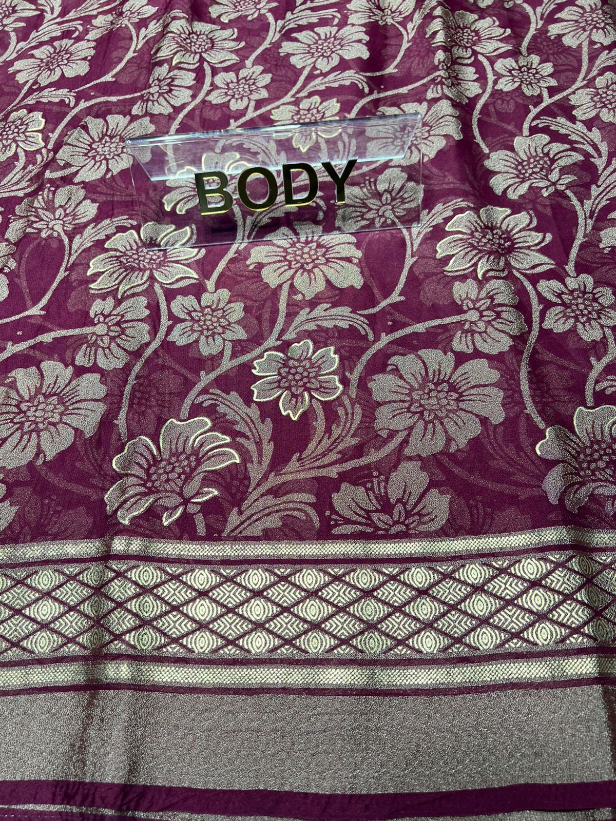 Pure Linen Silk Saree.