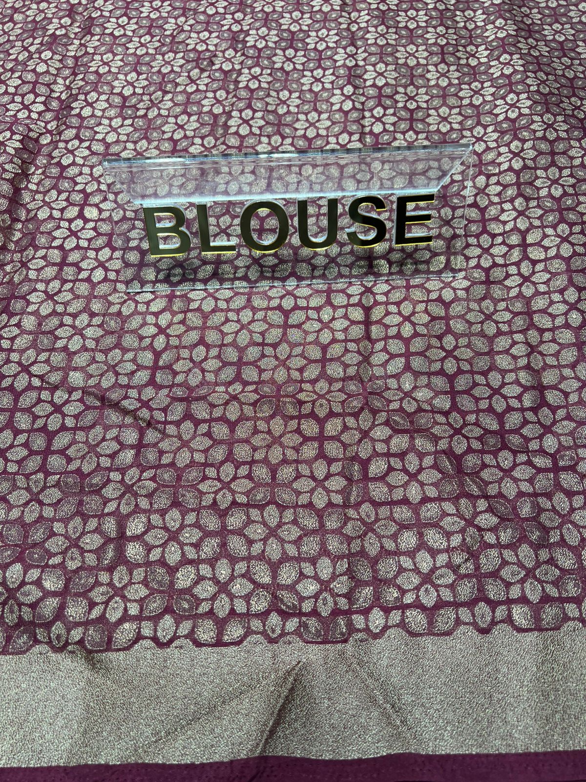 Pure Linen Silk Saree.
