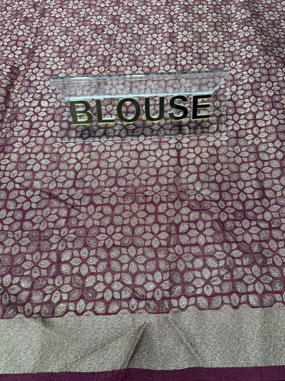Pure Linen Silk Saree.