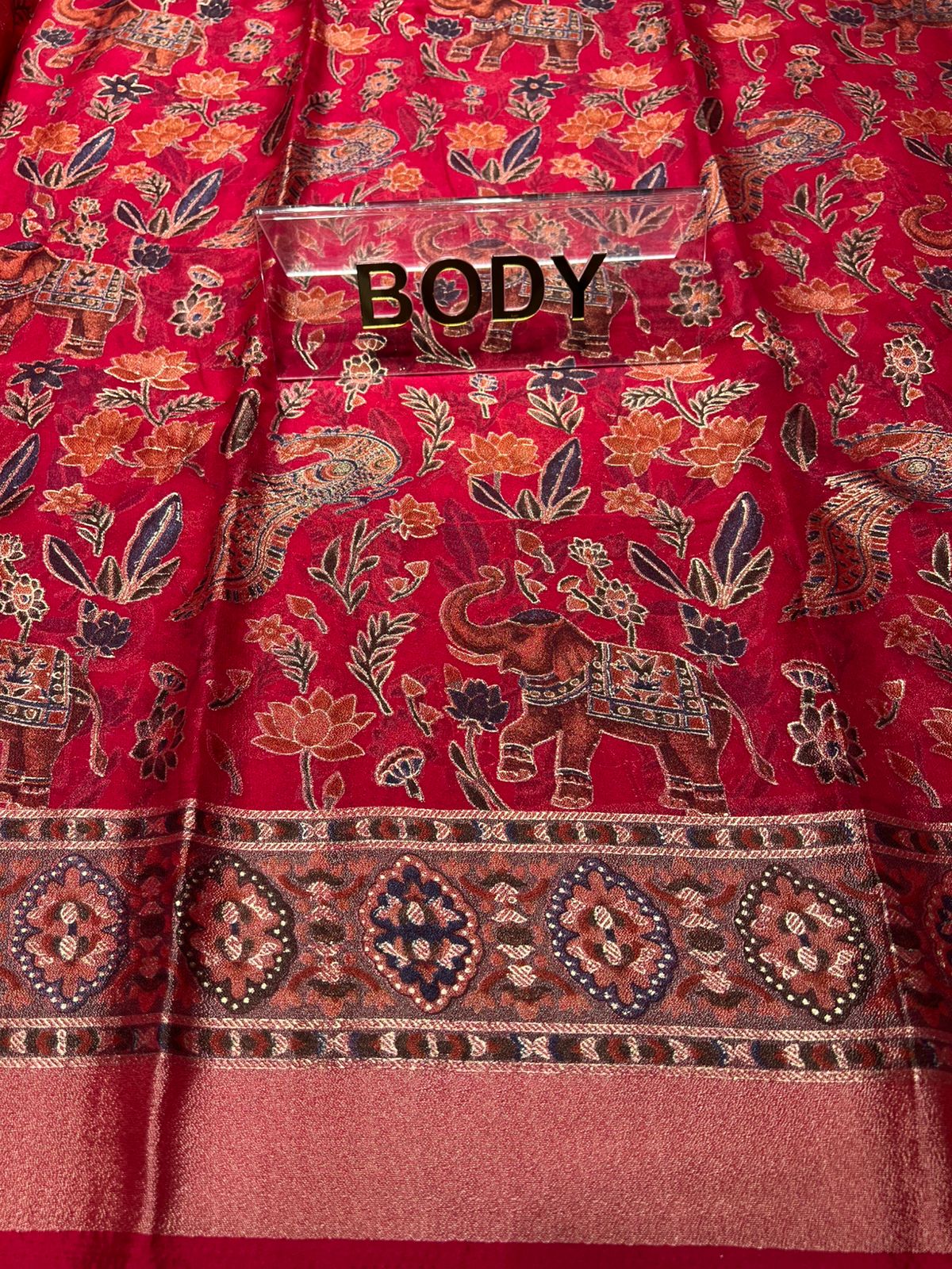 Pure Linen Silk Saree.