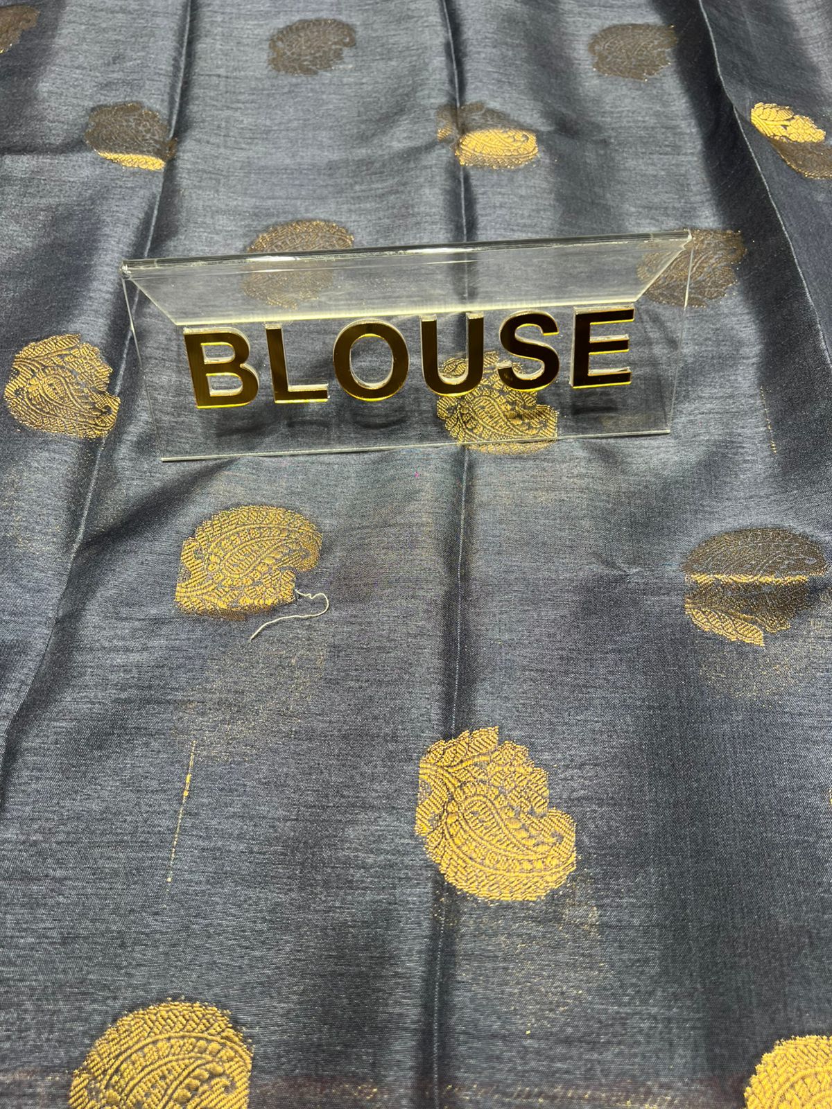 Pure Linen Silk Saree.