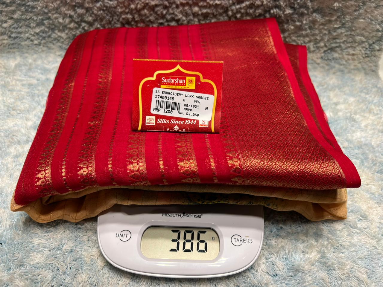 Pure Linen Silk Saree.