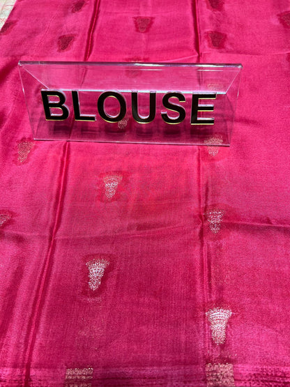 Pure Linen Silk Saree.