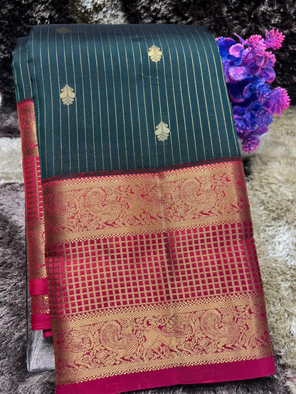 Kanchi Mix Silk Saree