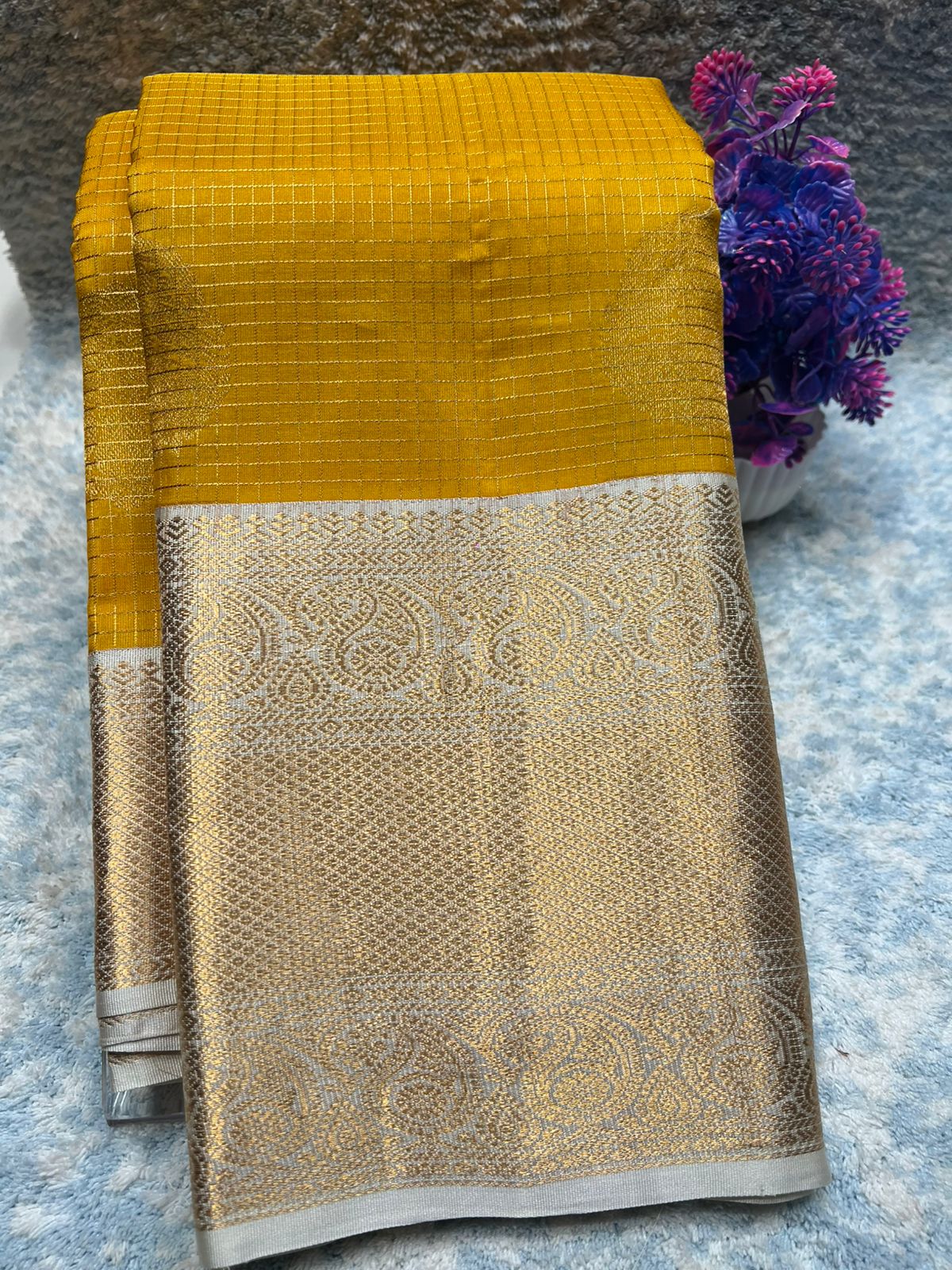 Kanchi Mix Silk Saree