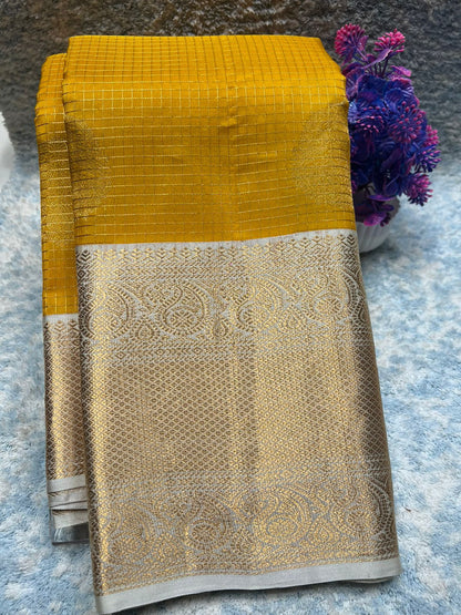 Kanchi Mix Silk Saree