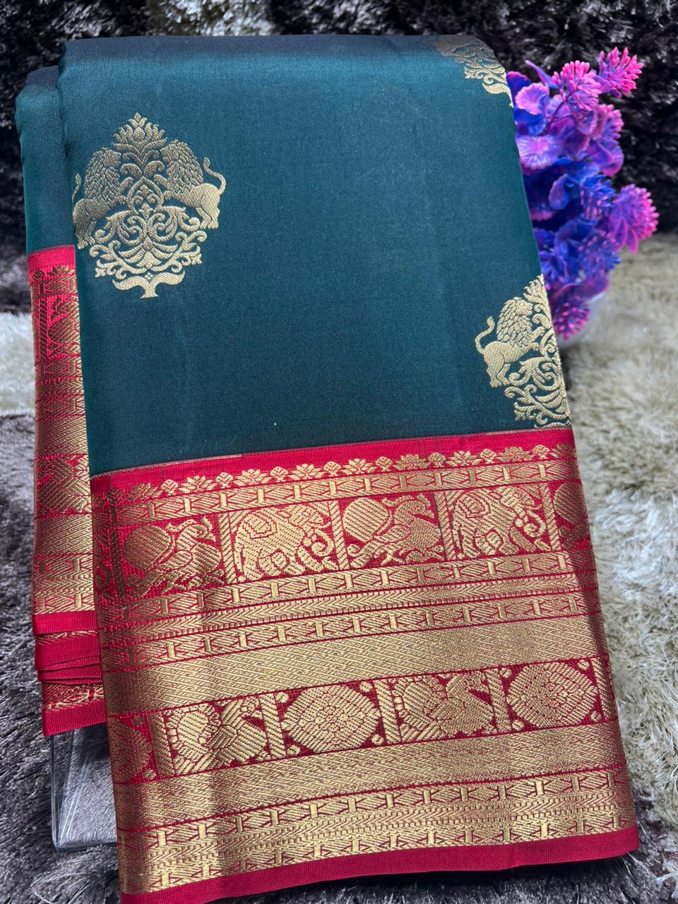 Kanchi Mix Silk Saree