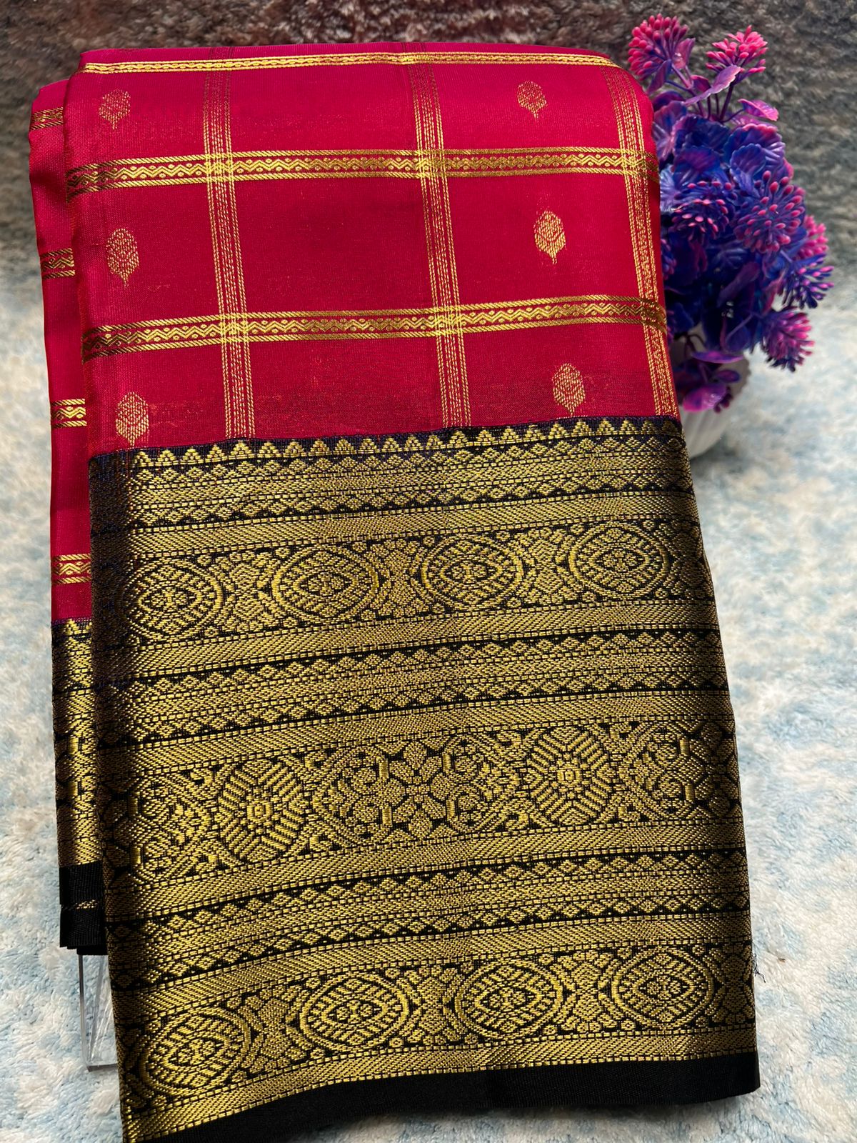 Kanchi Mix Silk Saree