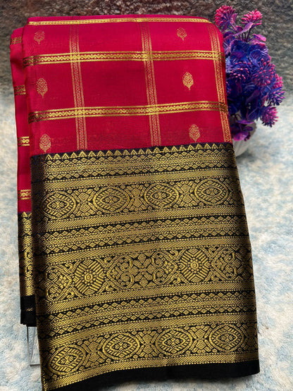 Kanchi Mix Silk Saree