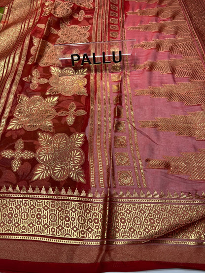 Pure Linen Silk Saree.