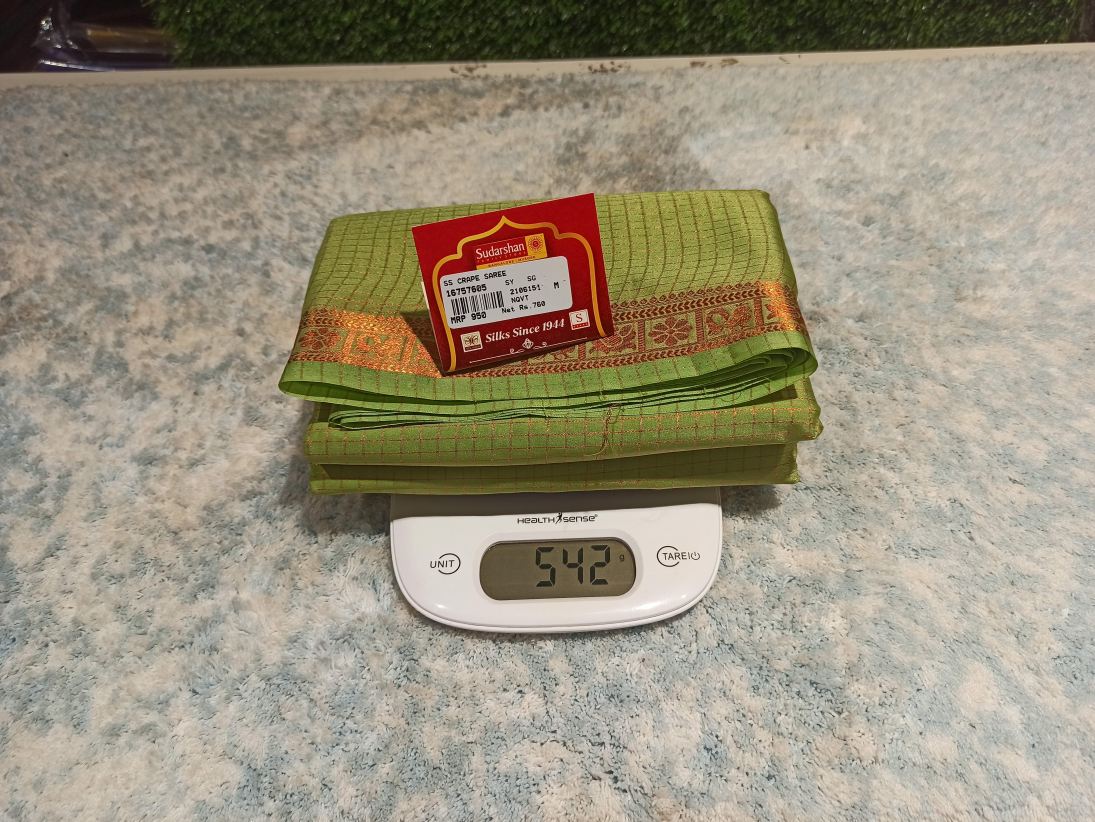 Artificial / Mix Crape Sarees ( Semi Crape )