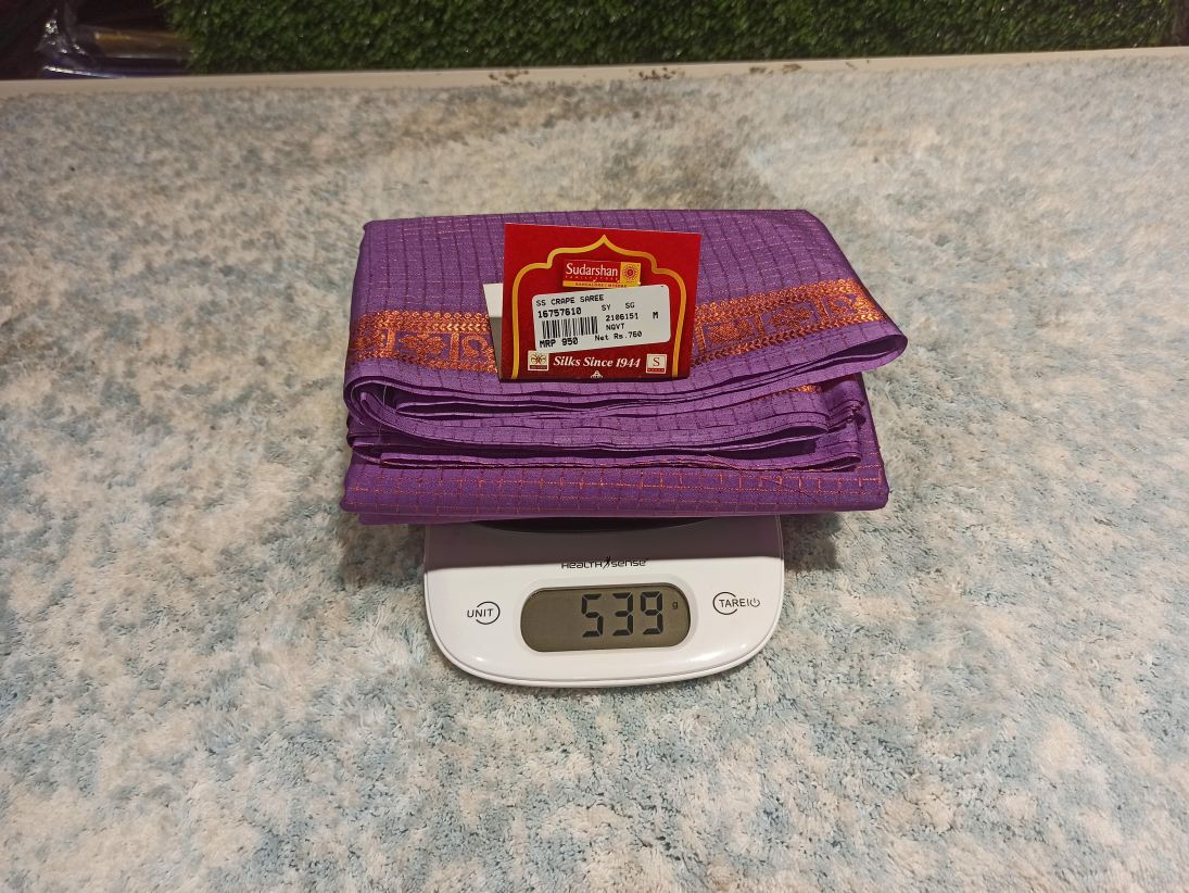 Artificial / Mix Crape Sarees ( Semi Crape )