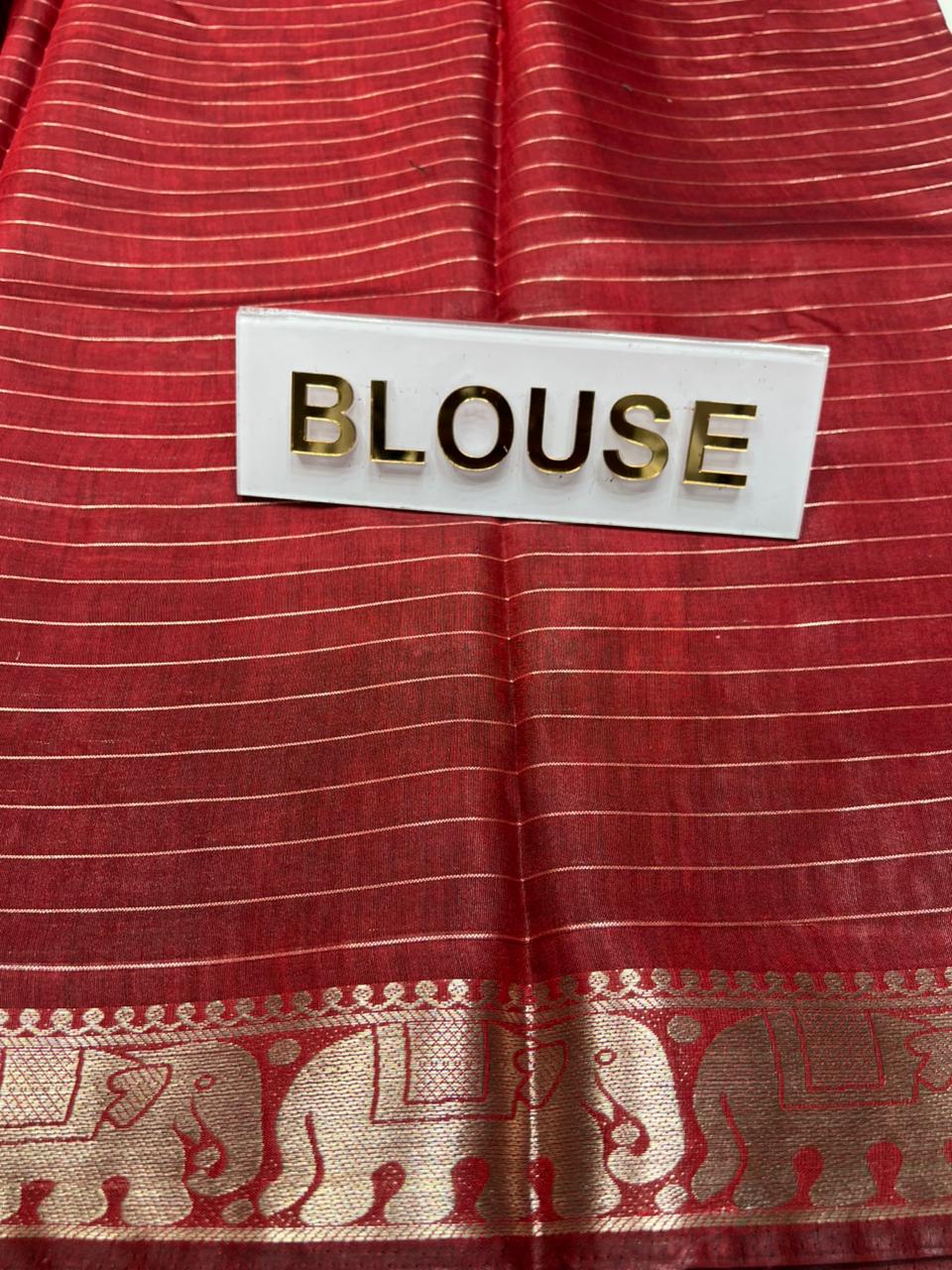 Pure Synthetic Silk Saree