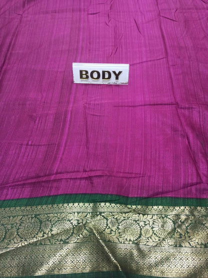 Pure Linen Silk Saree