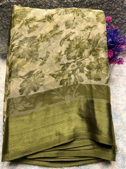 Pure Synthetic Silk Saree