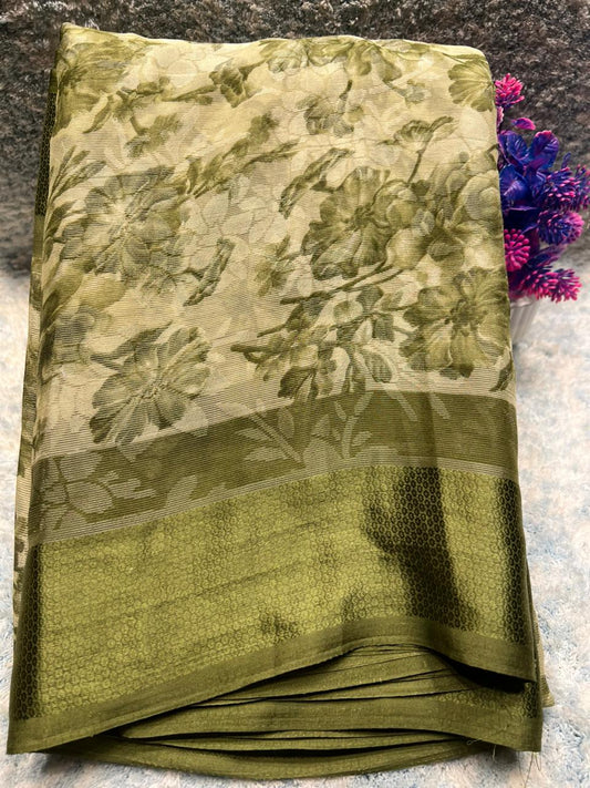 Pure Synthetic Silk Saree