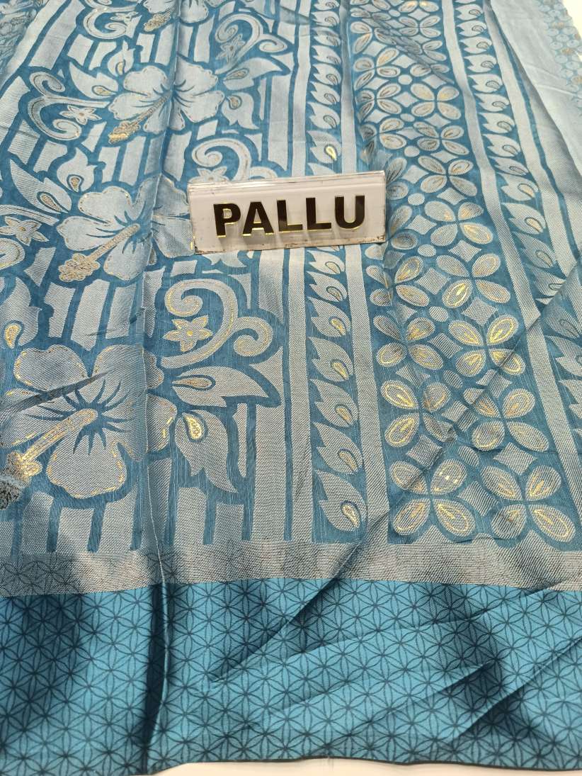 Pure Linen Silk Saree.