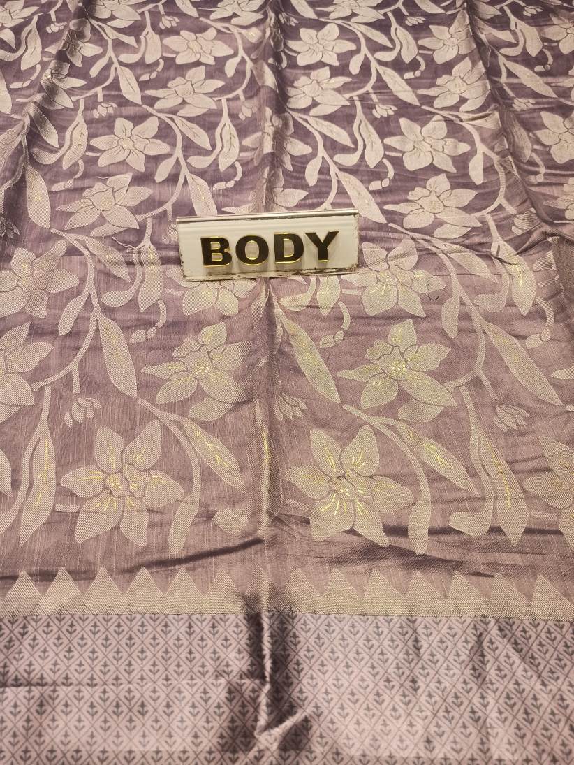 Pure Linen Silk Saree.