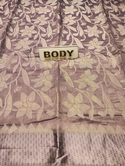 Pure Linen Silk Saree.