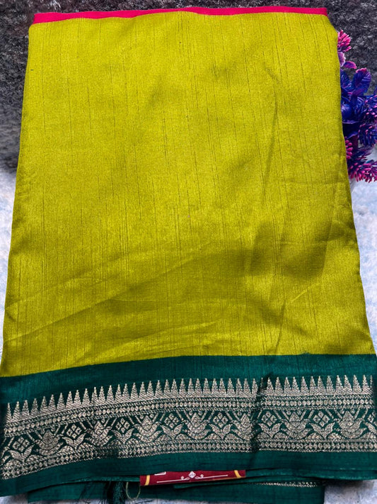 Pure Synthetic Silk Saree