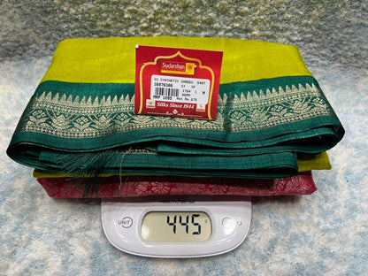 Pure Synthetic Silk Saree