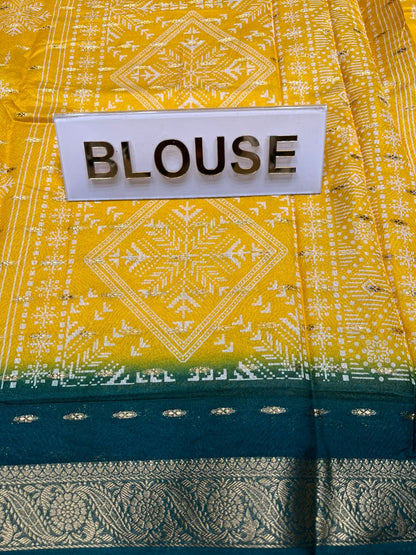 Pure Synthetic Silk Saree